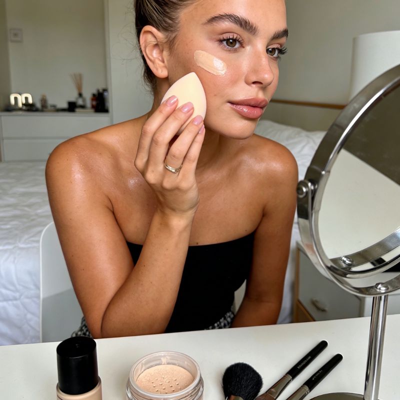 Esponjas de maquillaje de látex