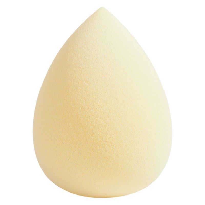 Esponja de maquillaje en forma de lágrima beige (tono nude cálido) imita el tono natural de la piel para una mezcla invisible. Ideal para base, corrector y productos en crema. Suministrada por un fabricante de esponjas cosméticas de primera categoría.