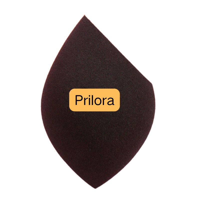 Esponja de maquillaje negra en forma de cúpula redonda con base plana para una colocación estable y una mezcla uniforme de base. Espuma ultra suave y no absorbente, ideal para uso profesional. Suministrada por una fábrica certificada de esponjas cosméticas.