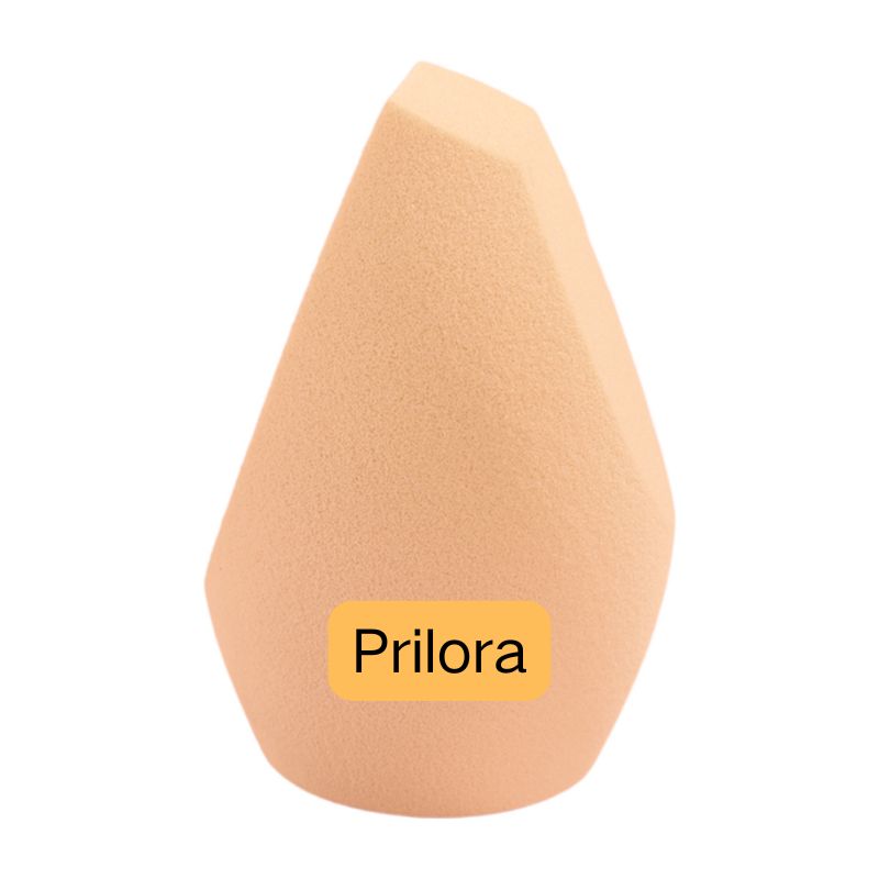Esponja cosmética ergonómica desnuda y justa que imita tonos de piel claros para una mezcla invisible de base y corrector. Características de borde angular de precisión y textura de espuma suave. Servicio OEM disponible en la mejor fábrica.