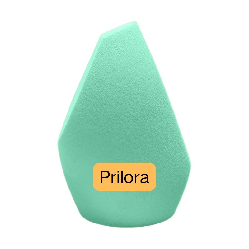 Esponja de maquillaje ergonómica en tonos teal sofisticados, doble extremo: gran cúpula para mejillas, punta inclinada para contornear la nariz. Fabricada con espuma hipoalergénica y segura para la piel. Suministrada por una fábrica certificada ISO.