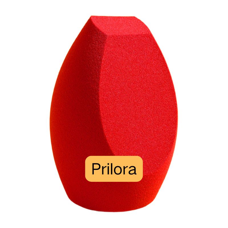 Esponja de maquillaje ergonómica roja vibrante en diseño que se ajusta a la palma, garantiza un control estable durante la aplicación en todo el rostro. Libre de látex, lavable, reutilizable. Directamente de una fábrica profesional OEM/ODM.